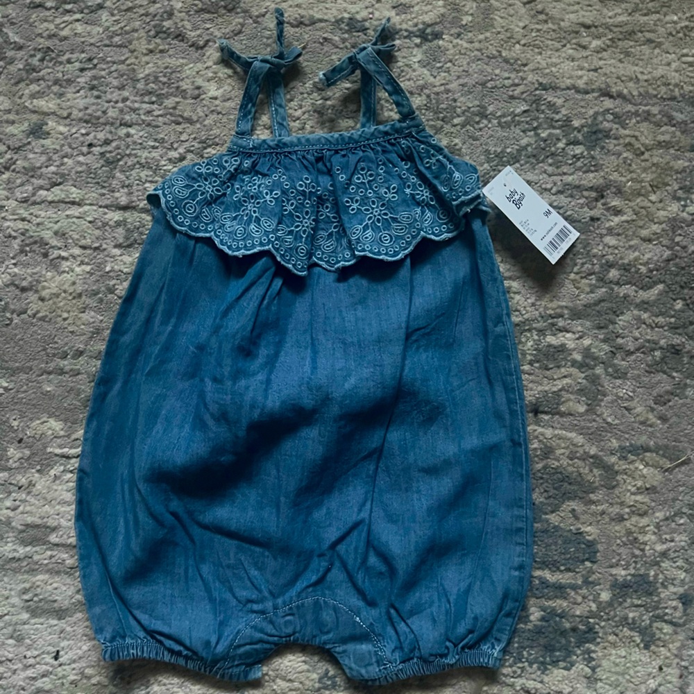 Osh Kosh One Piece Denim Outfit
